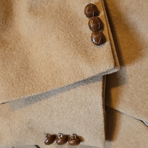 Vintage Bill Blass Camel Hair Classic Tan Men's Blazer Made In The USA - Picture 6 of 17